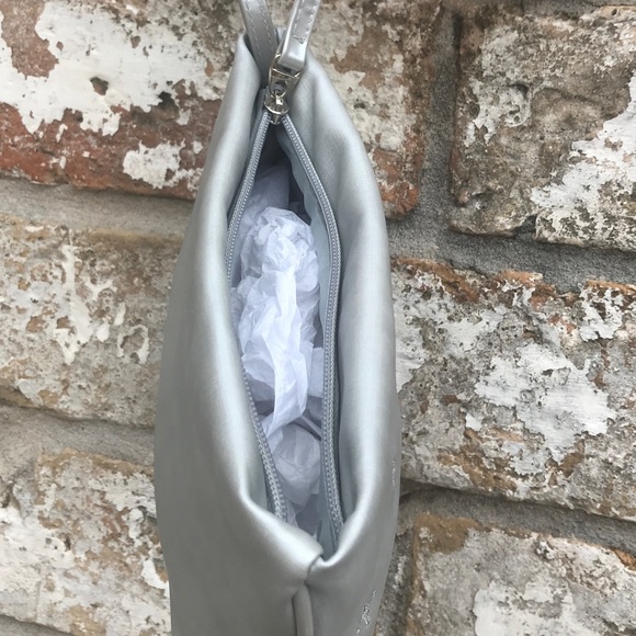 Kitschy 90’s Satin Effect Wristlet Clutch | Mini - Picture 6 of 7